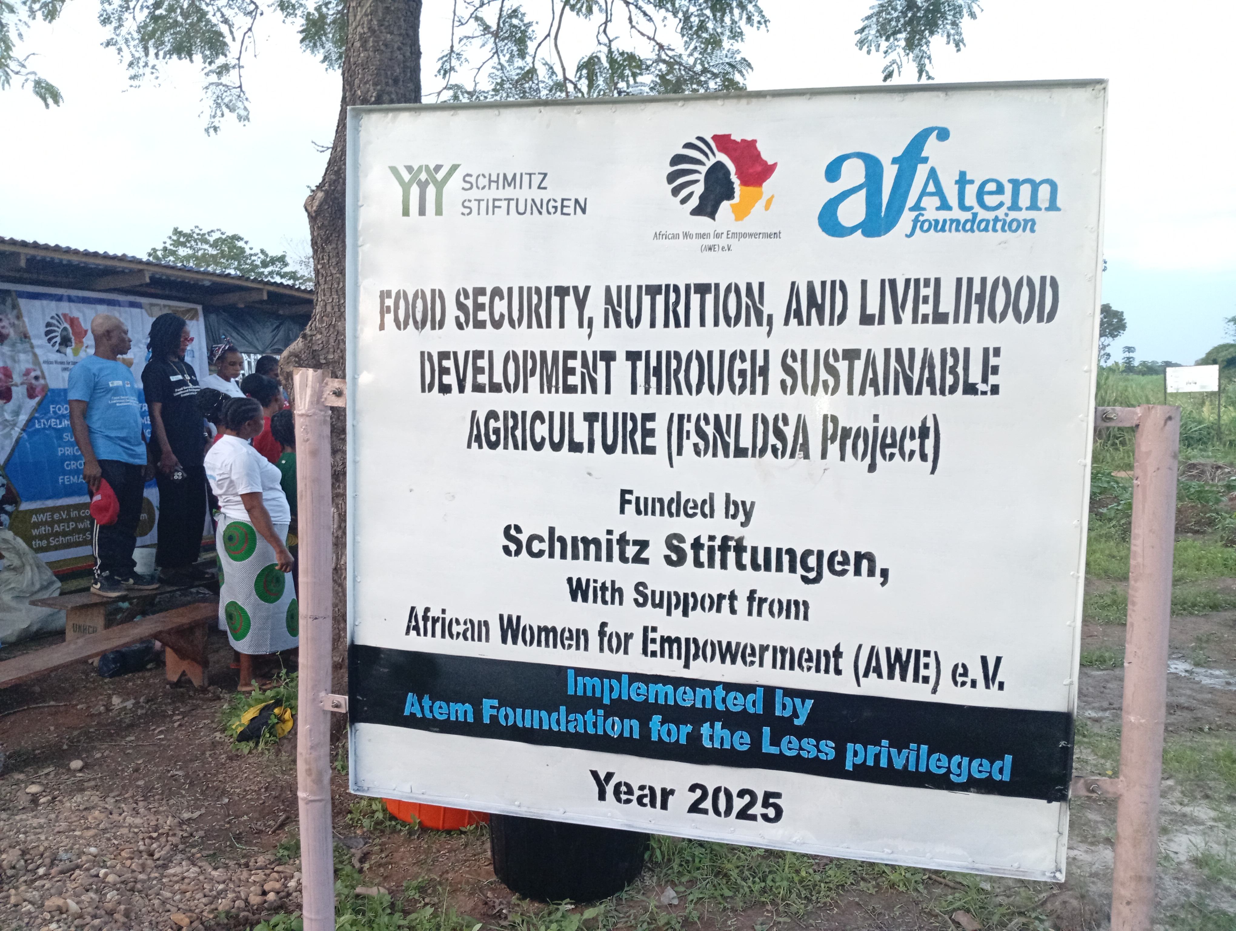 Poultry farming theoretical training by Atem Foundation